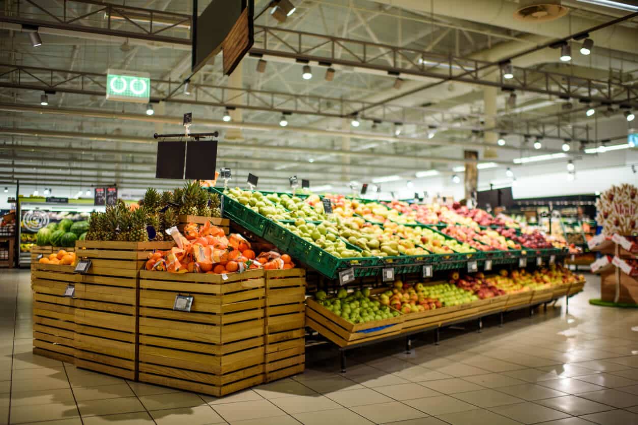 grocery produce section