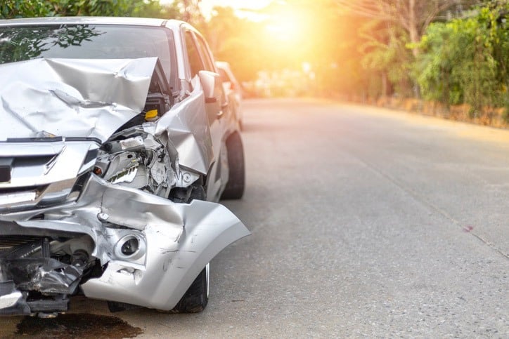 Car Accident With Damages