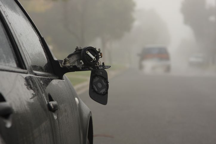 car fleeing the scene of a car accident