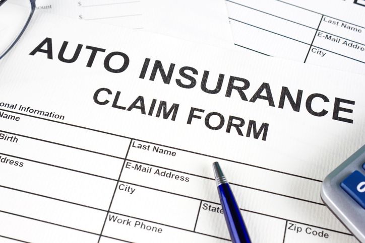 car accident claim form