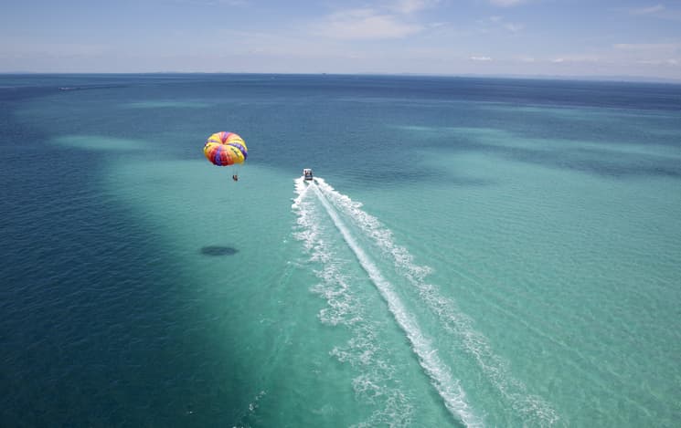 parasailing