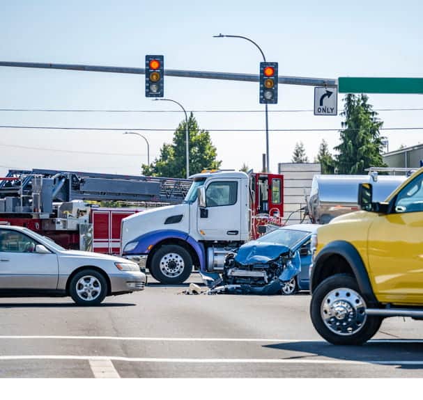 car accident scene