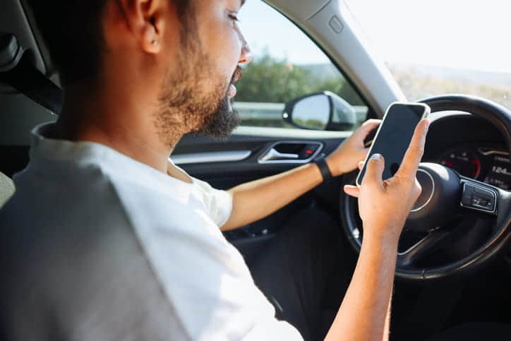 What Happens When You Take A Risk While Driving? 1 A Person Texting While Driving.